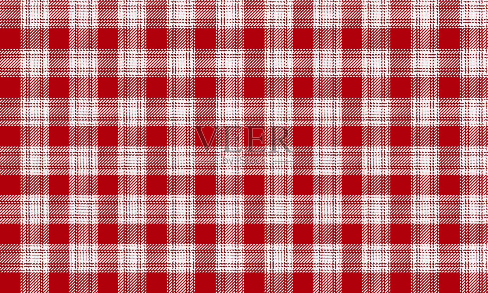 这种红白相间的无缝格子图案，带来经典而生动的感觉。非常适合设计服装、裙子、衬衫或裤子，为任何造型增添简单而引人注目的魅力。插画图片素材