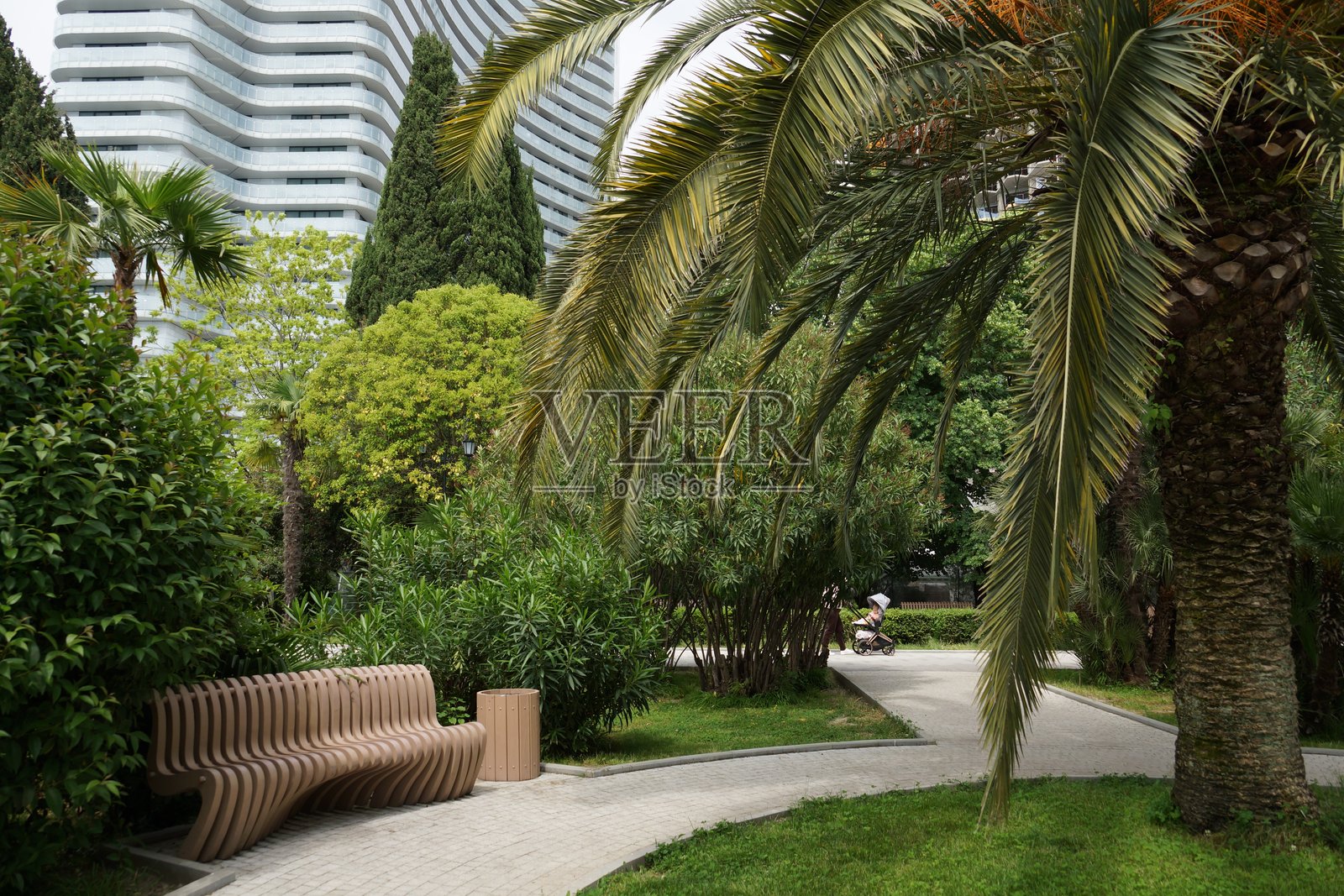 街道建筑城市公园景点绿地的景观照片摄影图片