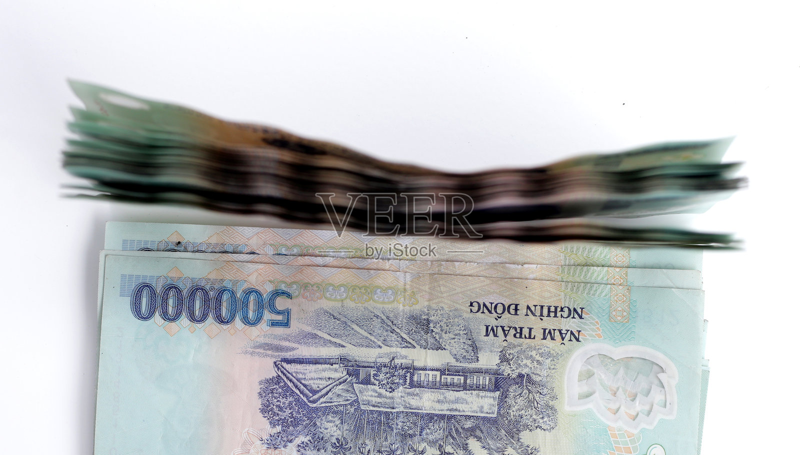 五十万越南盾纸币照片摄影图片