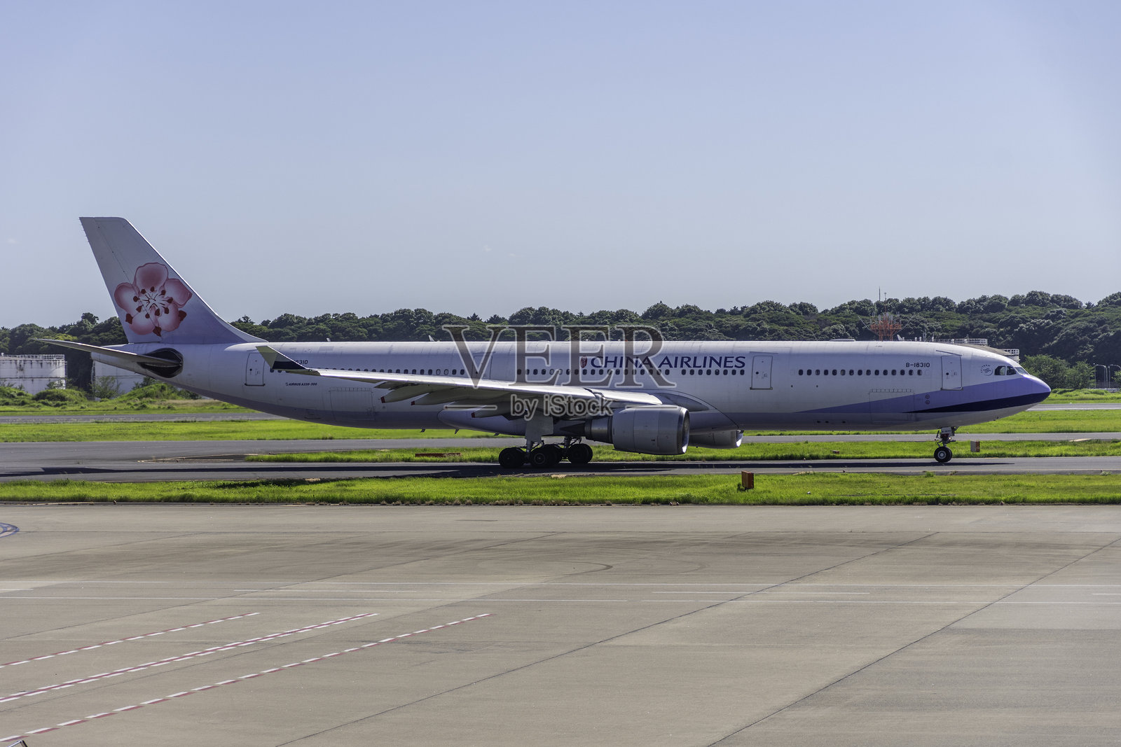 中华航空空客A330照片摄影图片