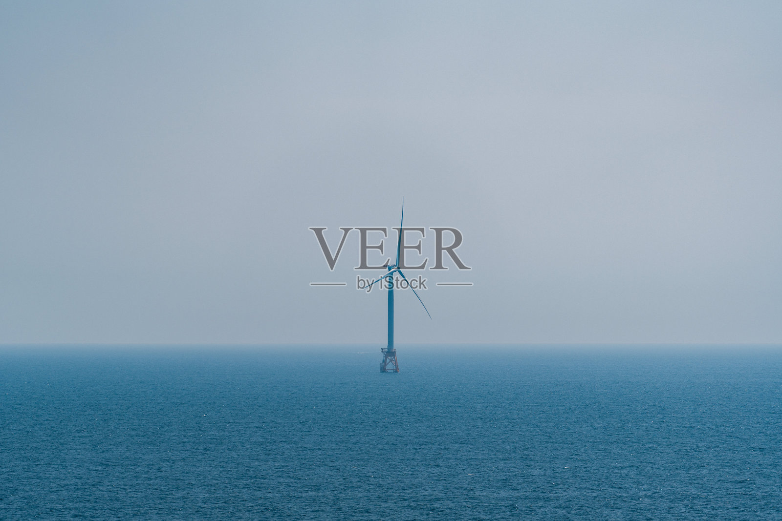 海上风电场照片摄影图片