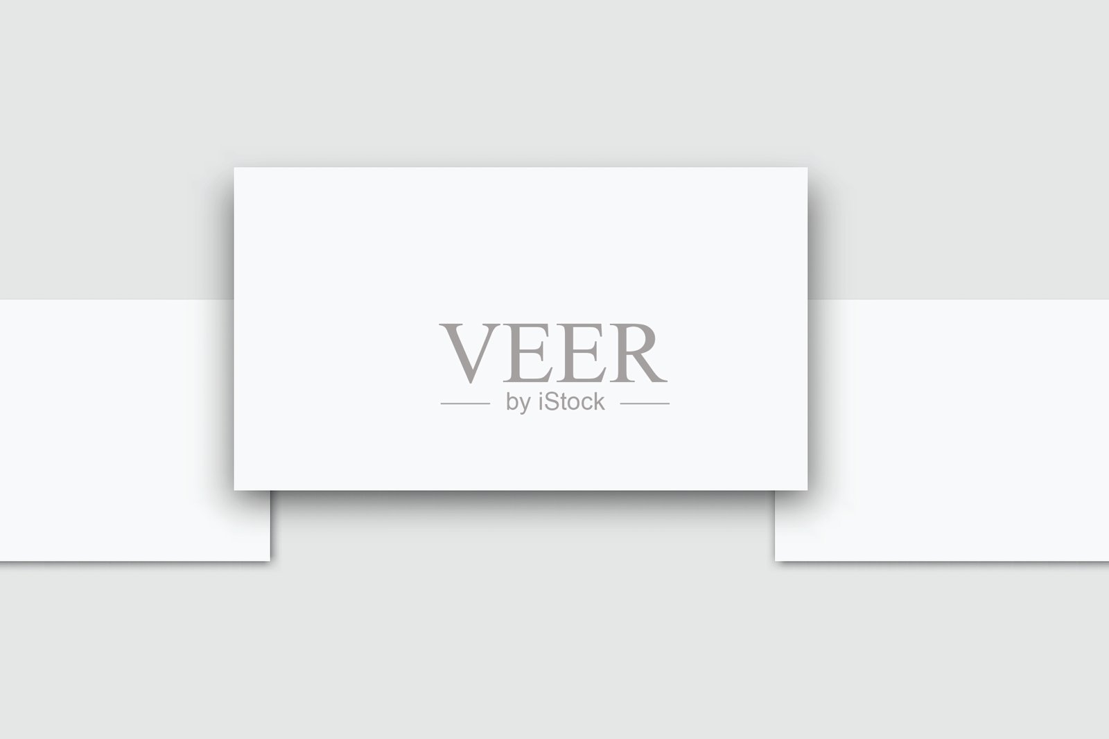 带阴影的空白演示幻灯片的矢量模型，背景独立。非常适合品牌推广、推介演示、商业报告、广告、网页设计、社交帖子、应用程序和在线作品集。插画图片素材