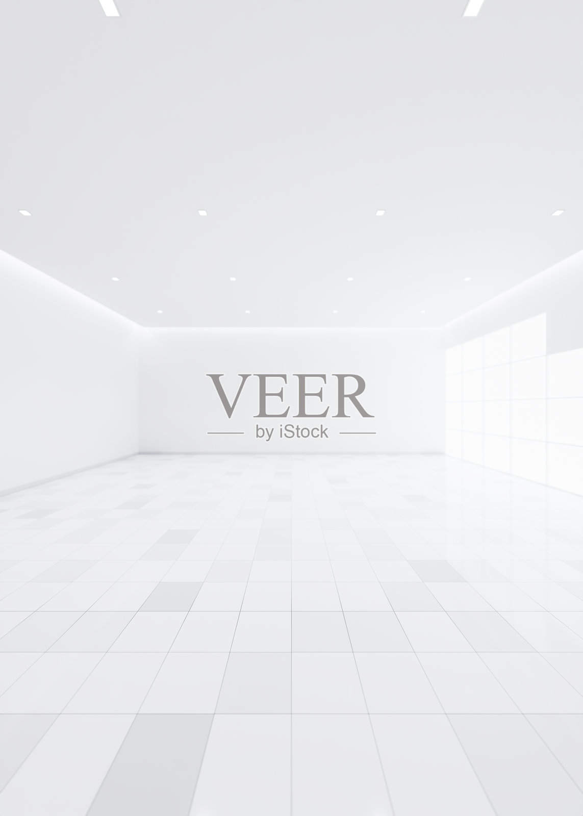 干净、明亮且闪亮的模糊背景的3D渲染。照片摄影图片