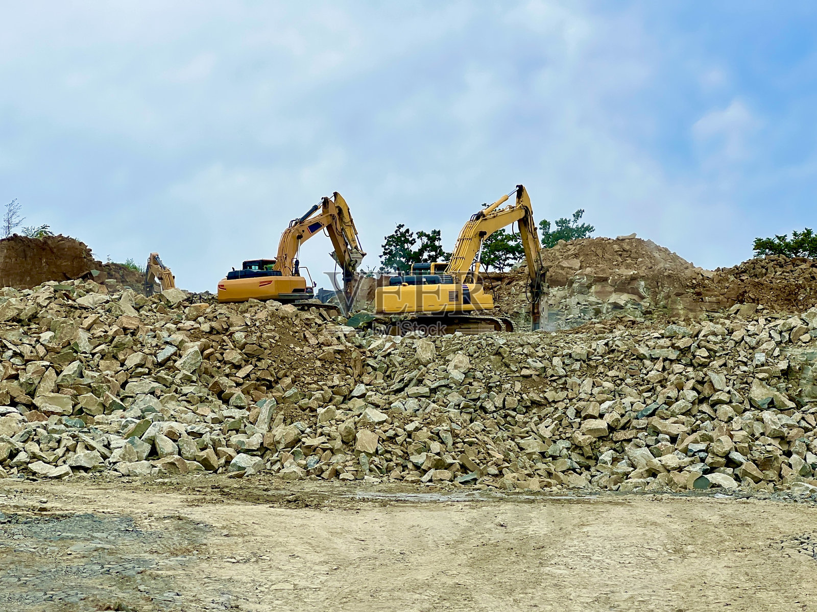 建筑工地照片摄影图片