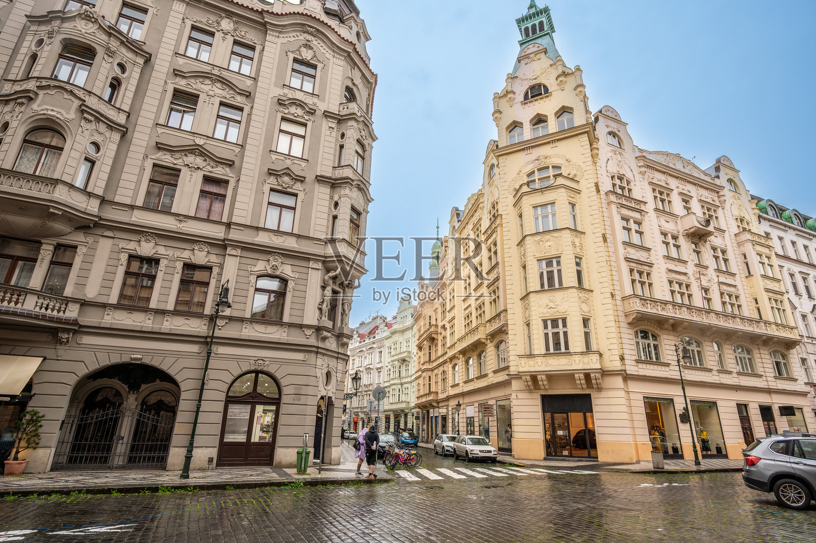 捷克共和国布拉格，2023年8月5日。照片摄影图片