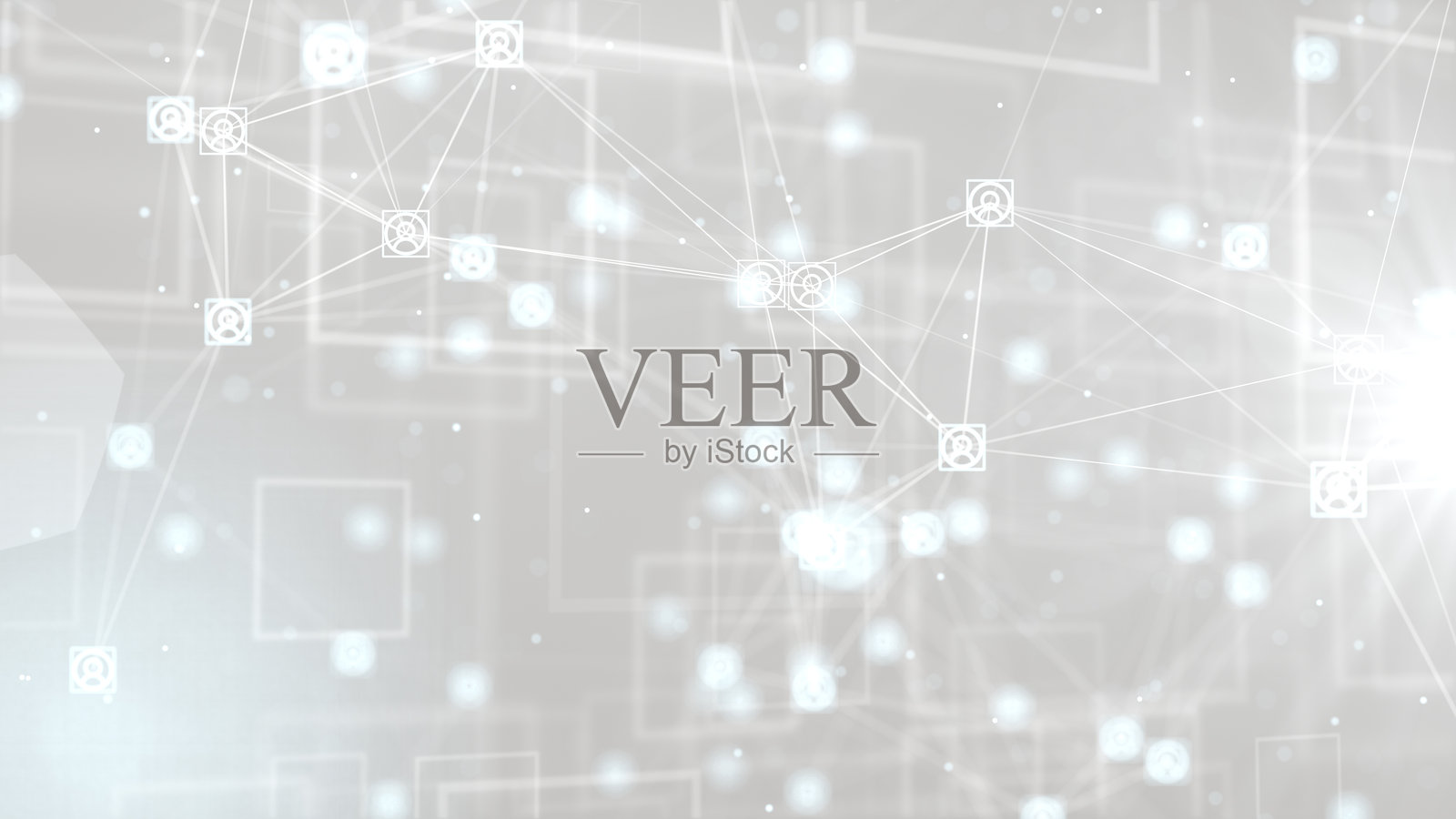 4K社交网络服务概念。通信网络。4K库存视频照片摄影图片