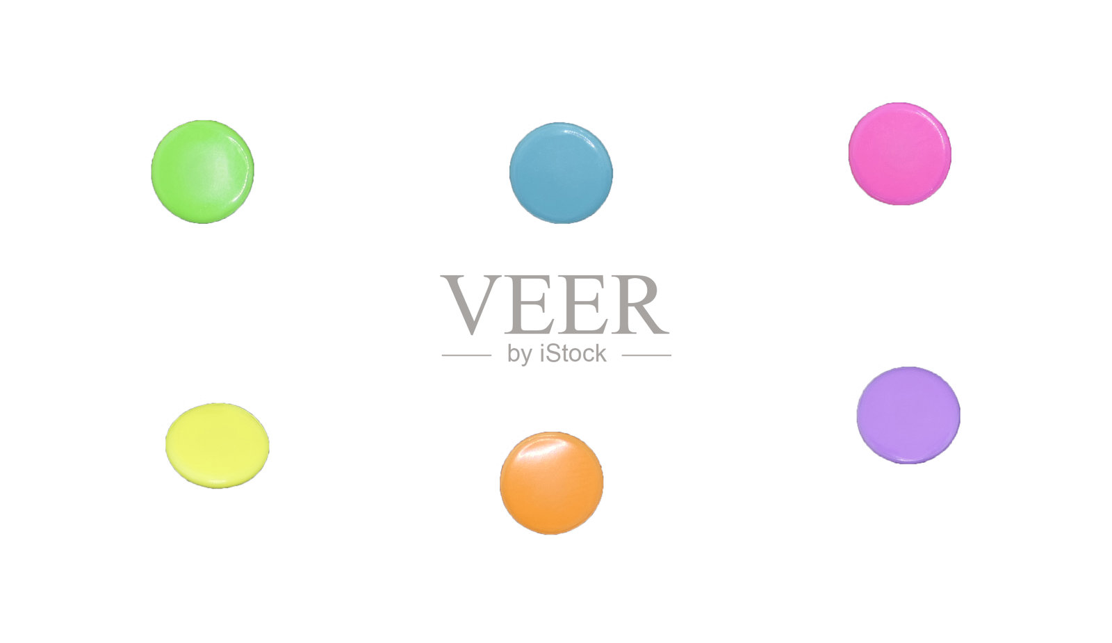 白色背景上的图钉/推针头部孤立图像照片摄影图片