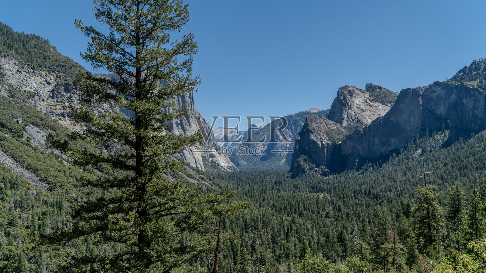 优胜美地谷景观照片摄影图片