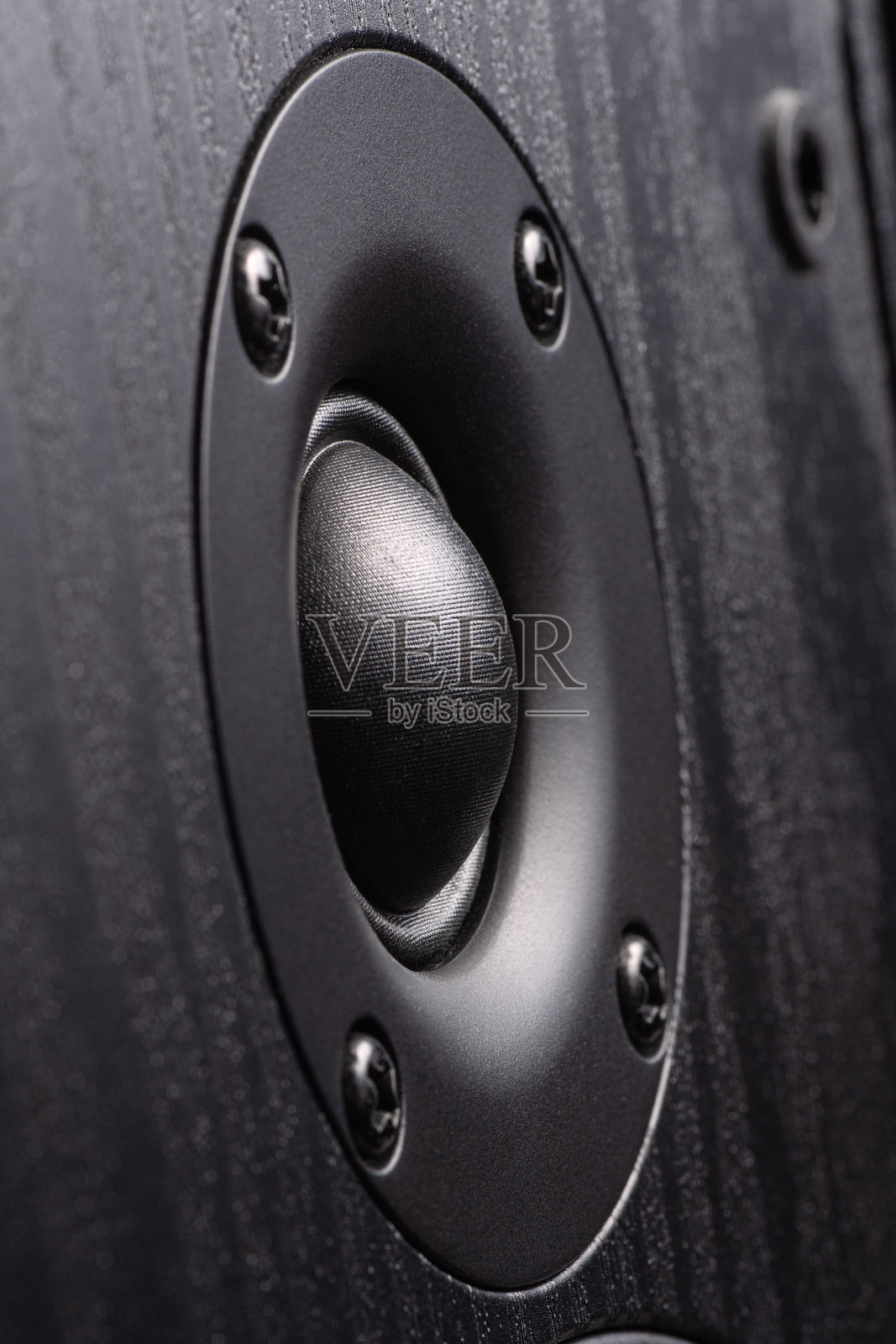 音响扬声器特写。照片摄影图片