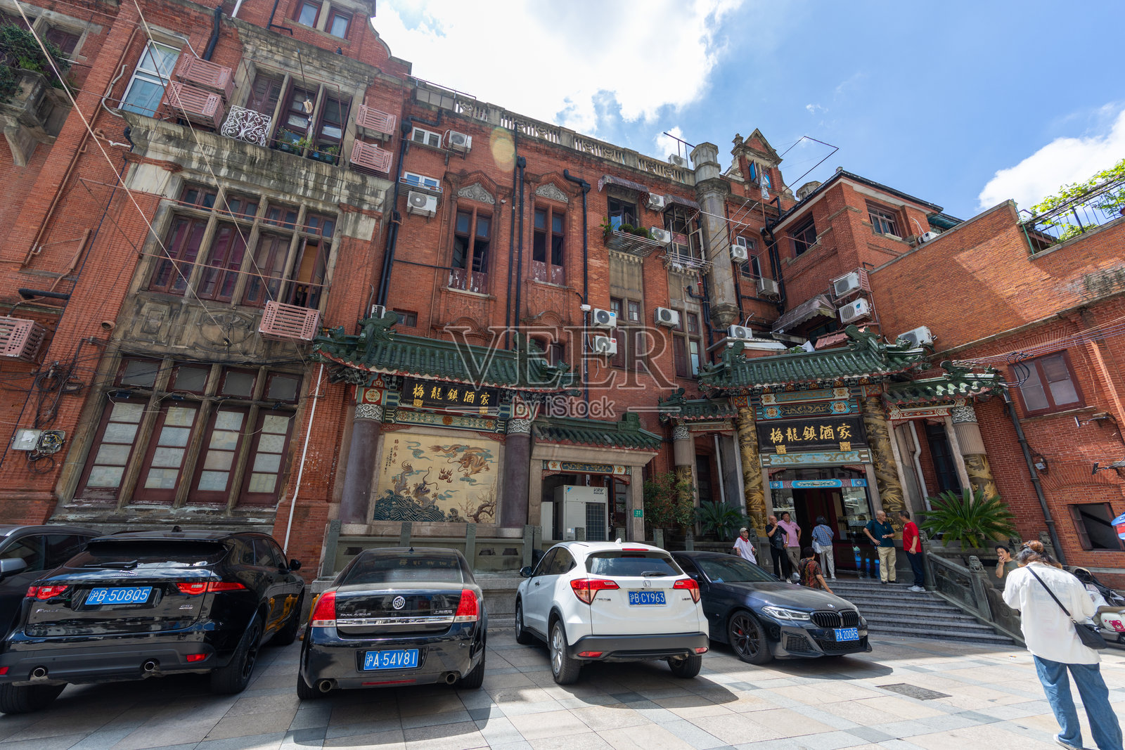 梅龙镇餐厅，位于中国上海照片摄影图片