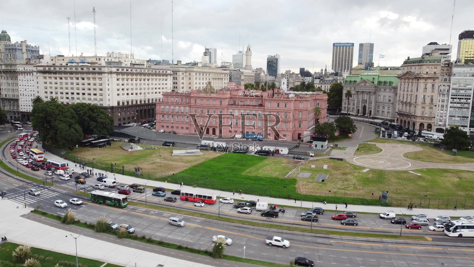 阿根廷布宜诺斯艾利斯的粉红宫总统府照片摄影图片