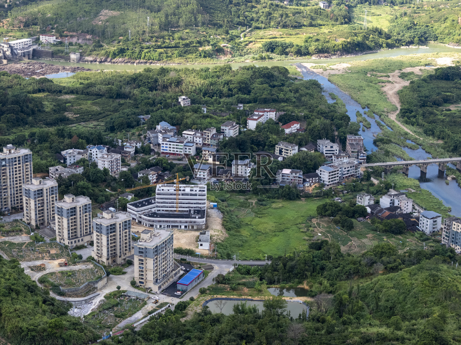 山城全景照片摄影图片