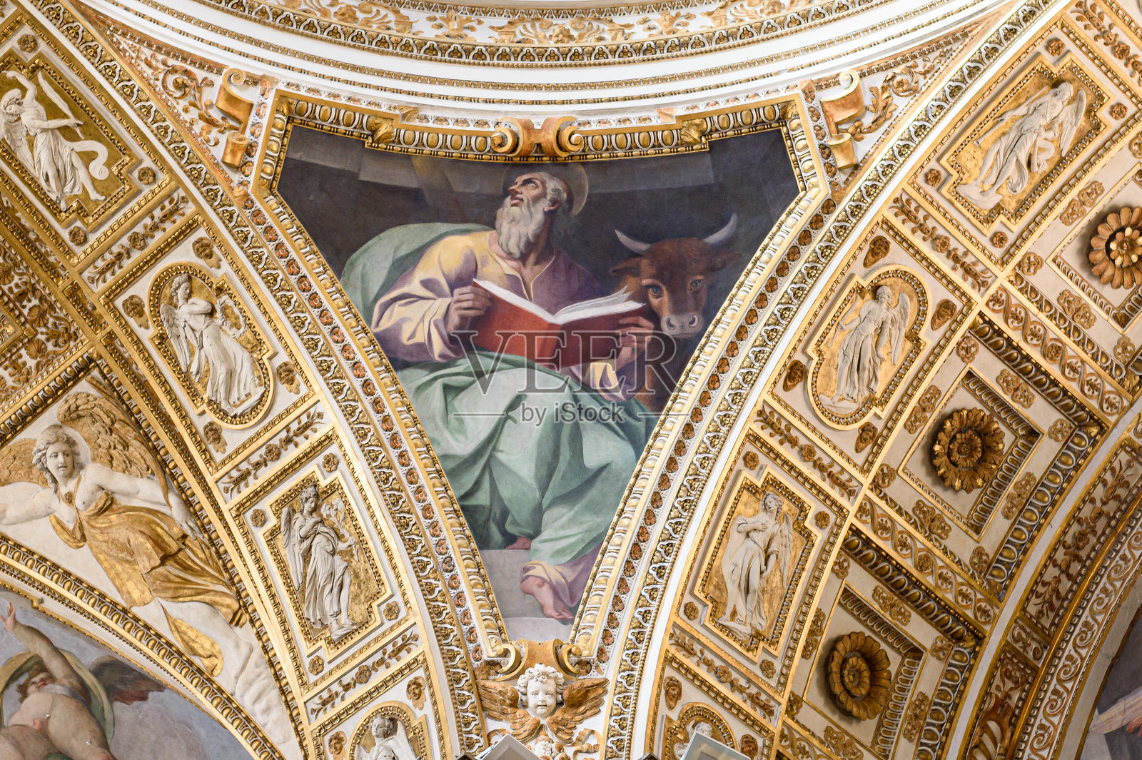 福音书作者：圣路加照片摄影图片