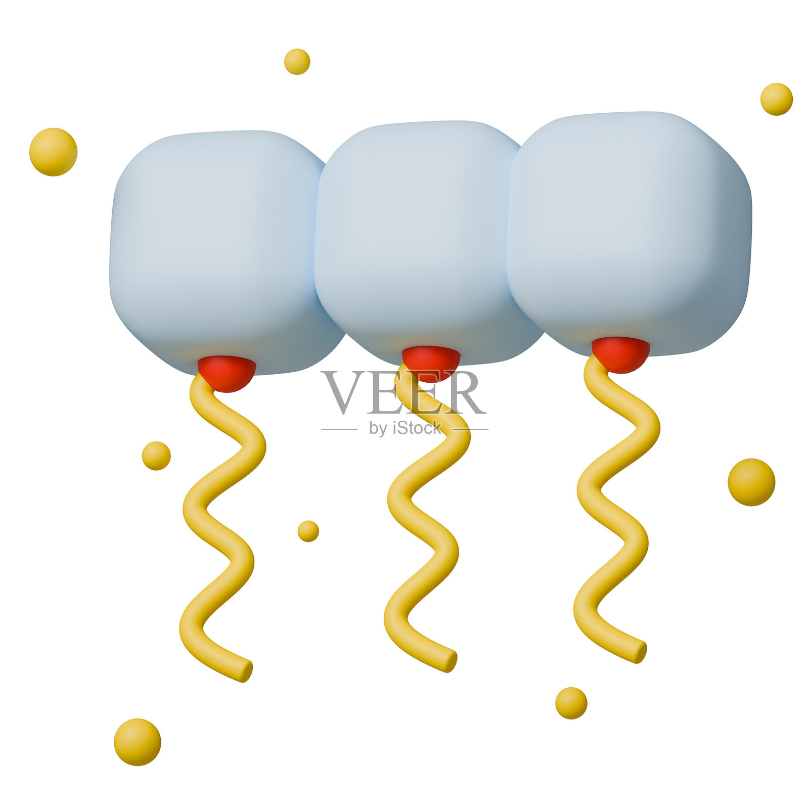 三酸甘油脂分子结构3D图标。照片摄影图片