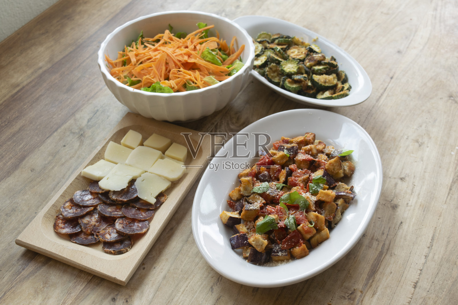 各种开胃菜照片摄影图片