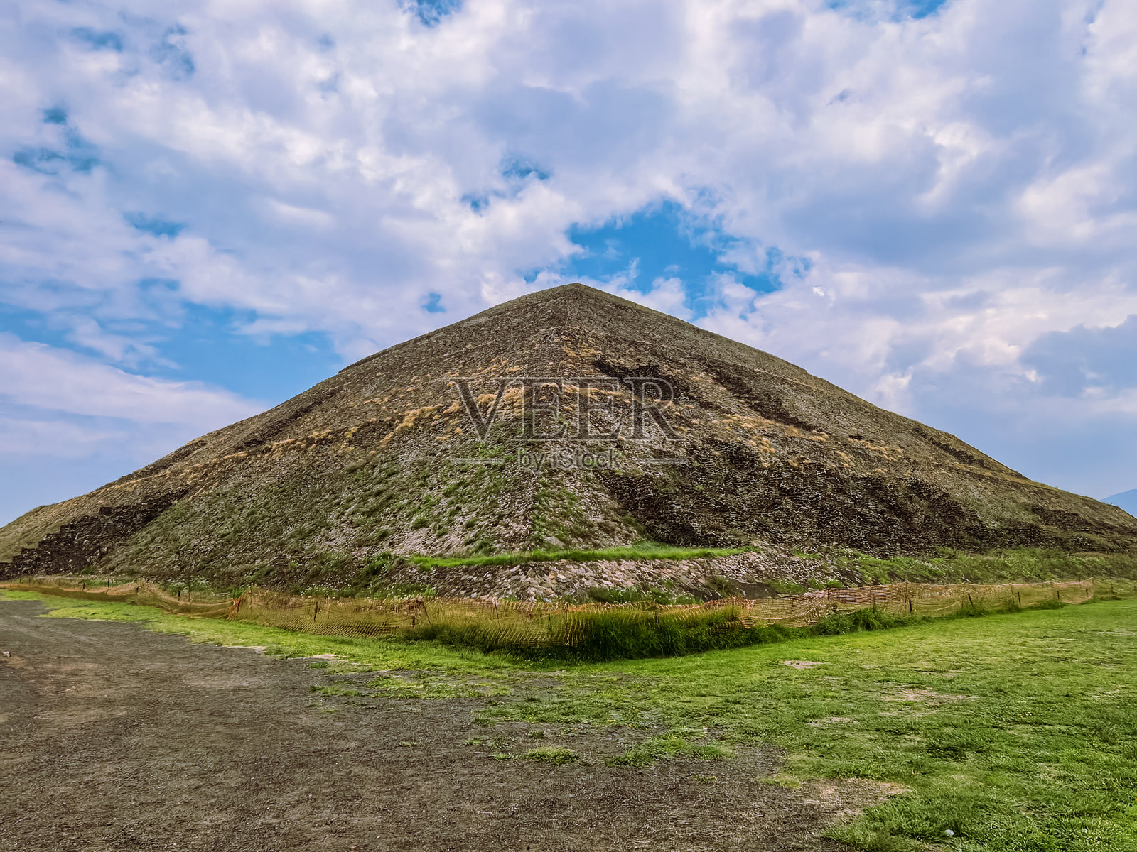 墨西哥的特奥蒂瓦坎考古遗址照片摄影图片