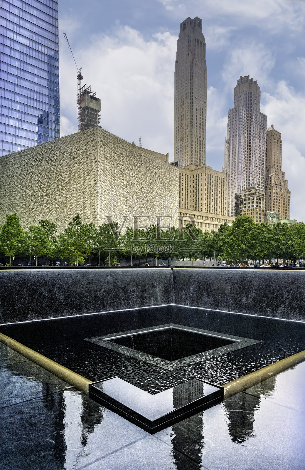 世贸中心一号和零点区域，纽约市，美国照片摄影图片