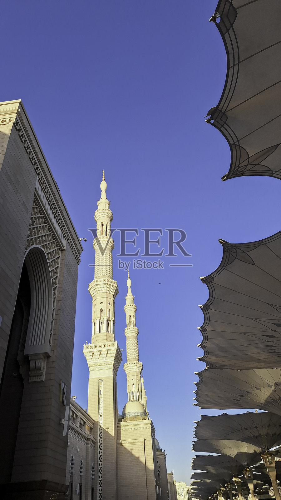 纳巴维清真寺的外部建筑照片摄影图片