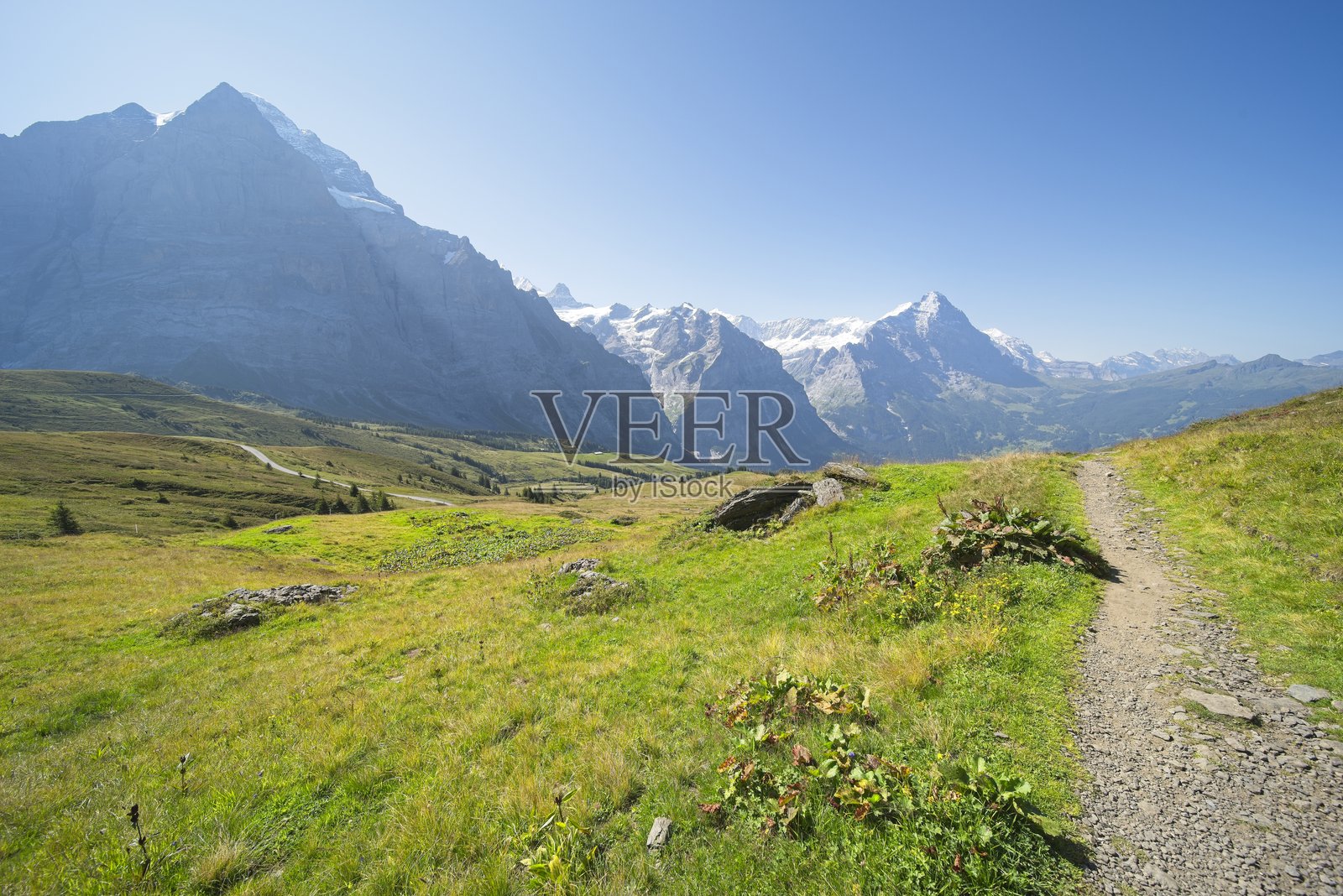 瑞士的夏天照片摄影图片