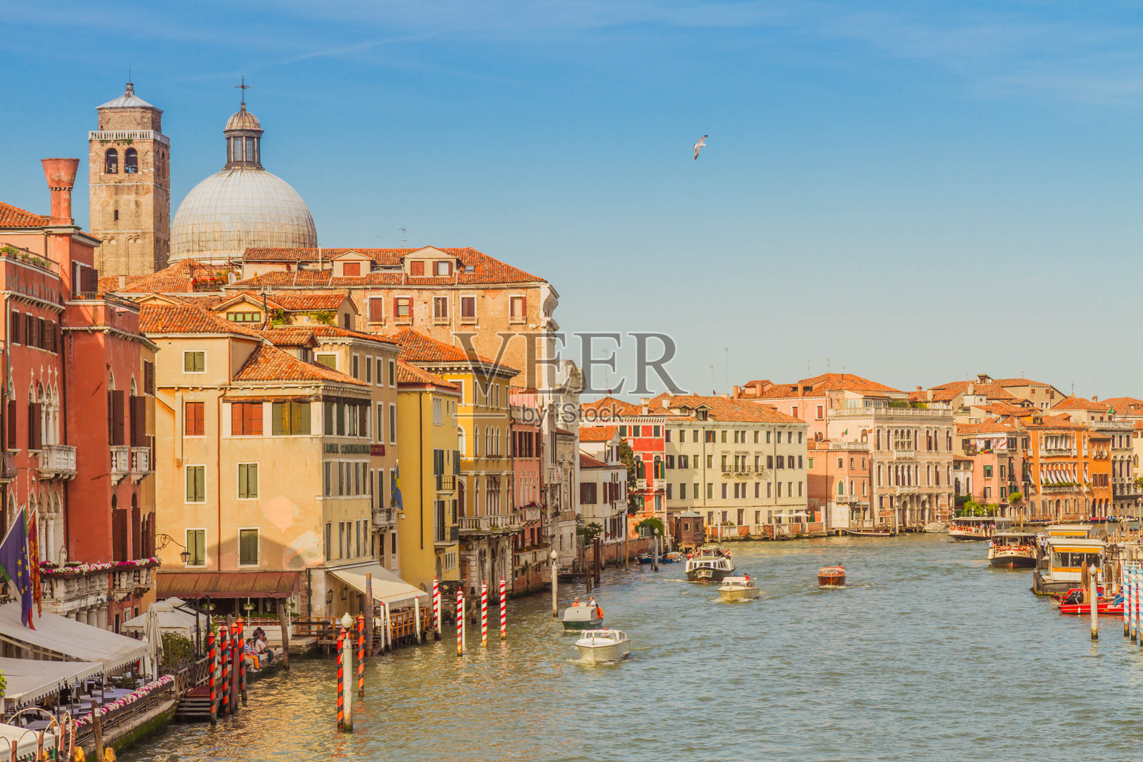 意大利传统威尼斯房屋照片摄影图片