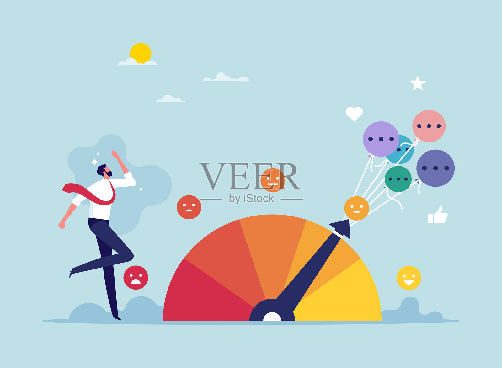 客户反馈概念插画图片素材