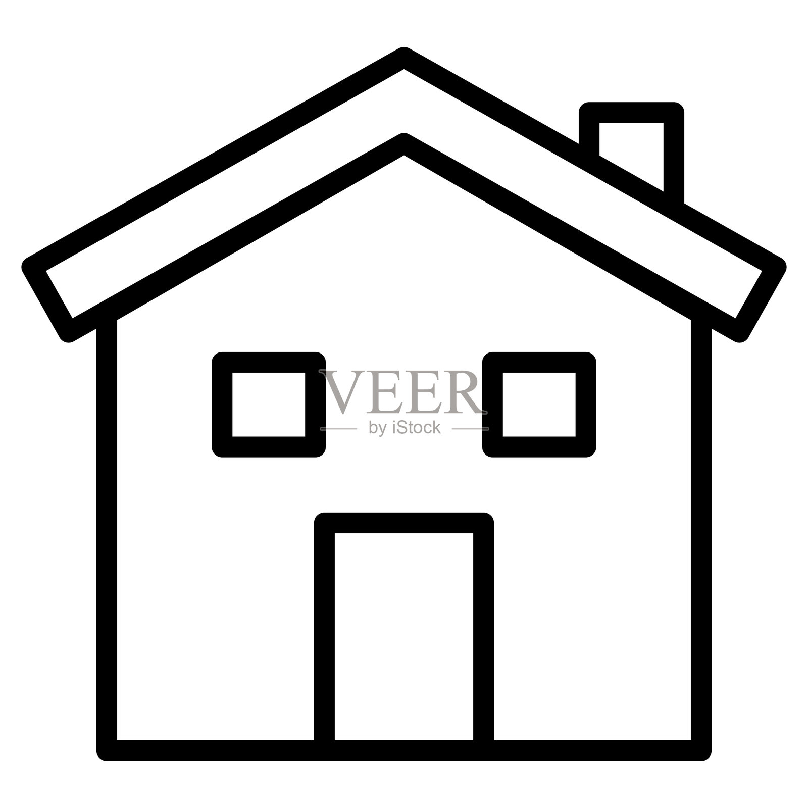 房子插画图片素材