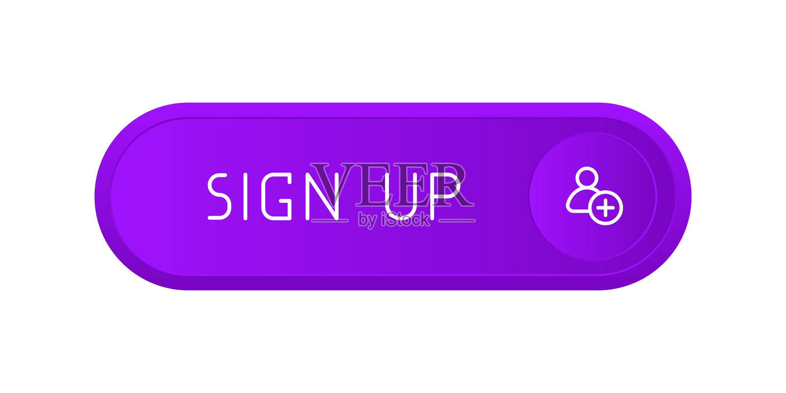 注册按钮，文本：注册。插画图片素材