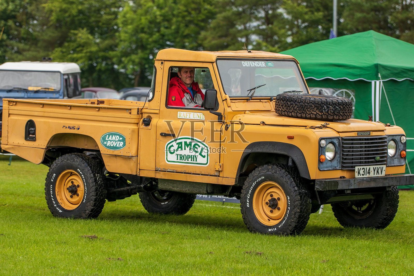 骆驼奖 - 路虎110卫士 - 1992年。照片摄影图片