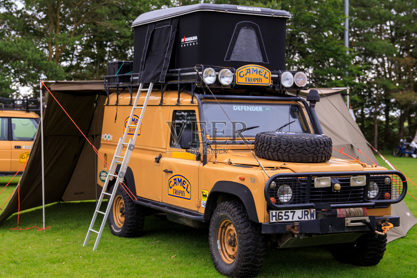 骆驼奖 - 路虎110卫士 - 1990年。照片摄影图片