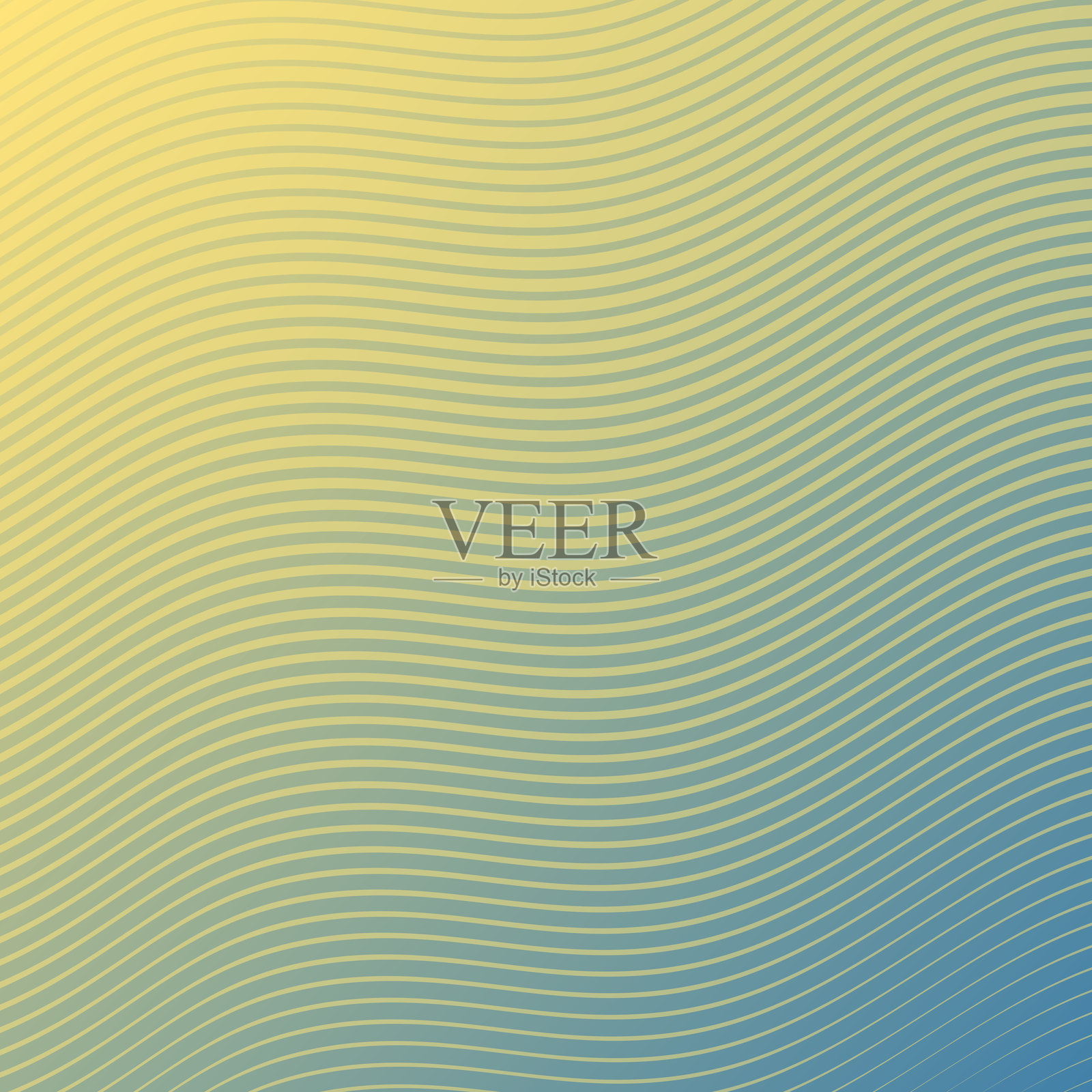 时尚的几何设计-黄色抽象背景插画图片素材