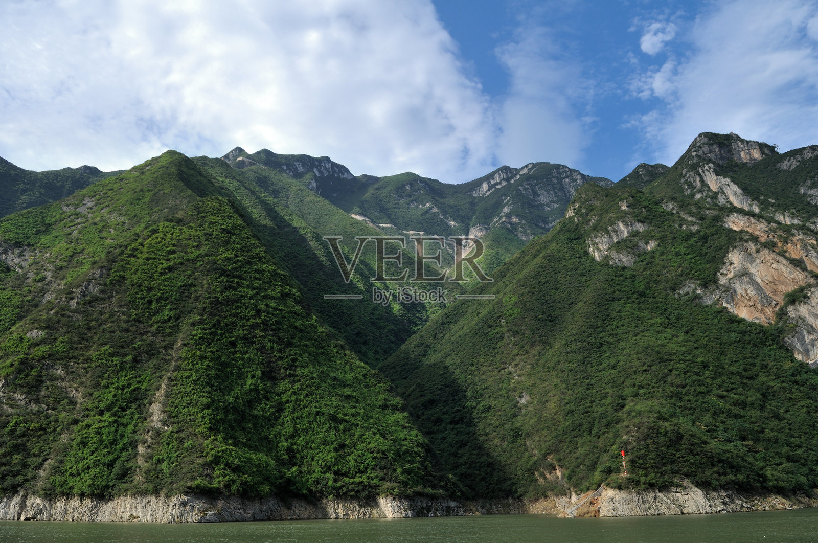 长江三峡的巫峡风光照片摄影图片