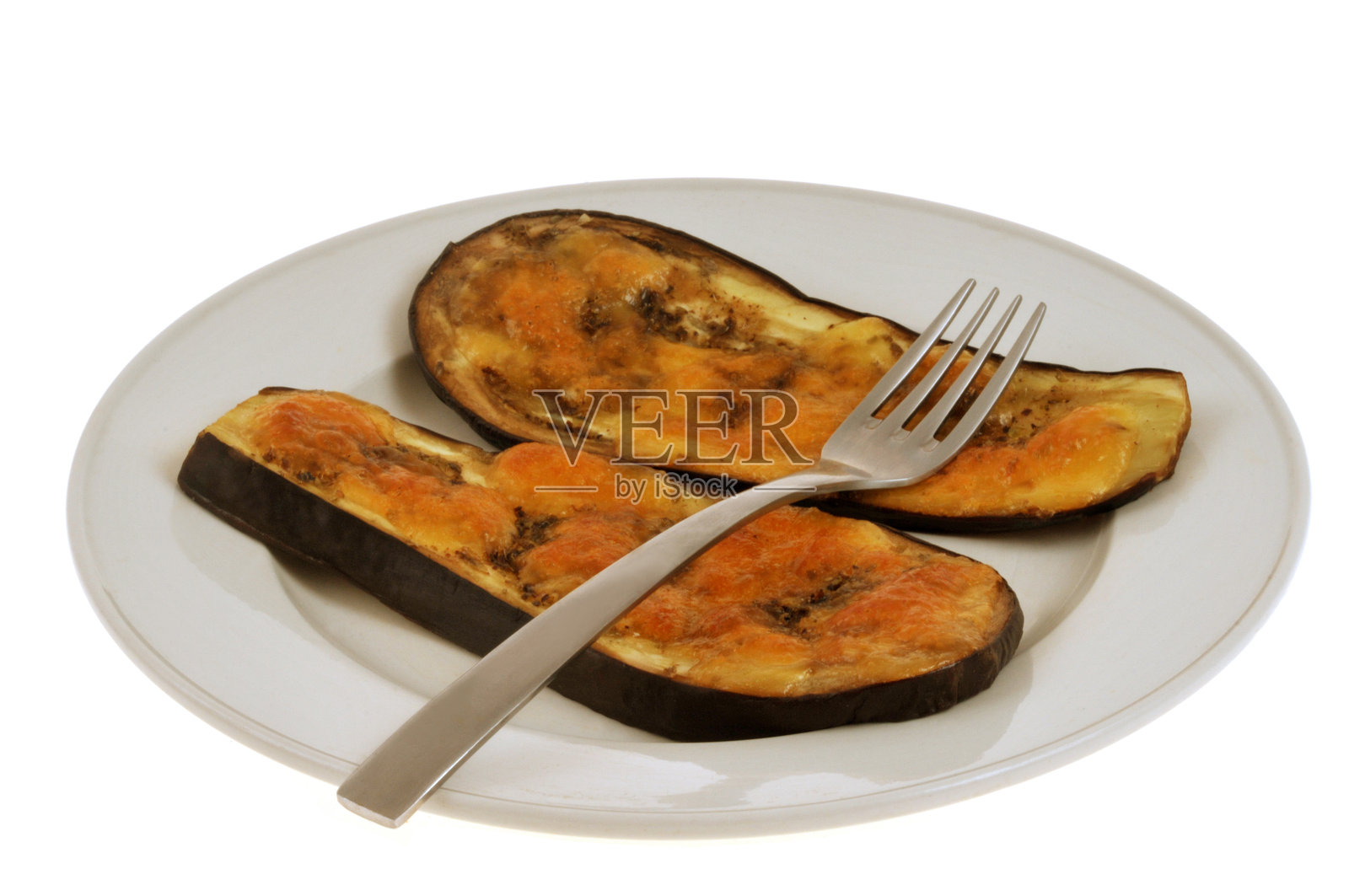 自制烹饪的茄子照片摄影图片