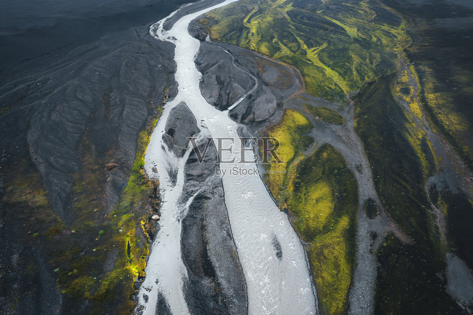 辫状河照片摄影图片