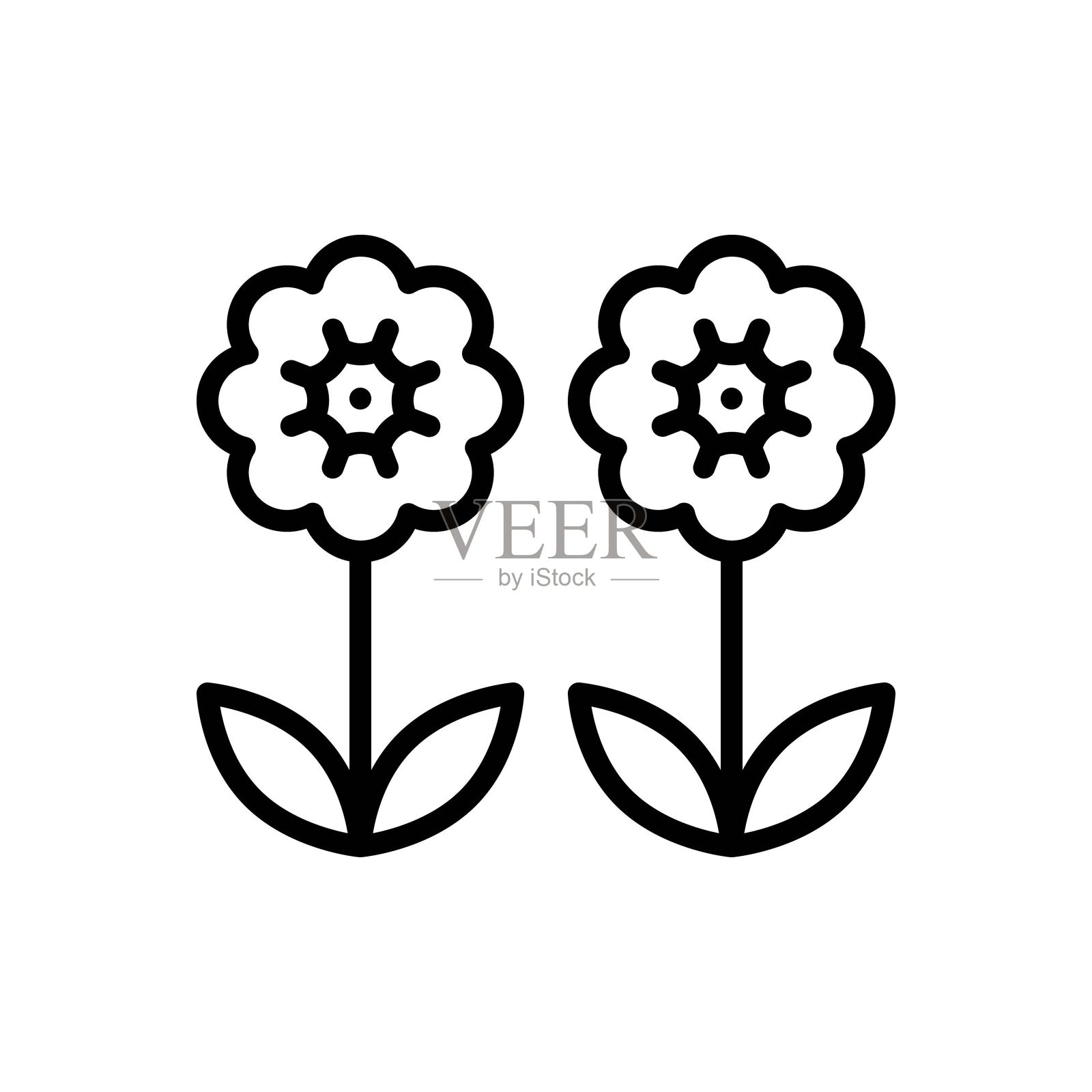 花卉园艺插画图片素材