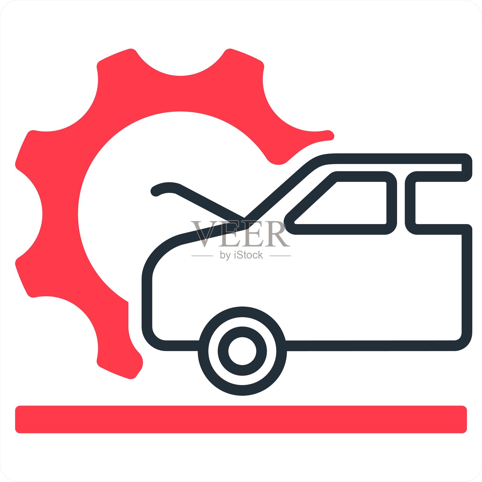 汽车服务插画图片素材