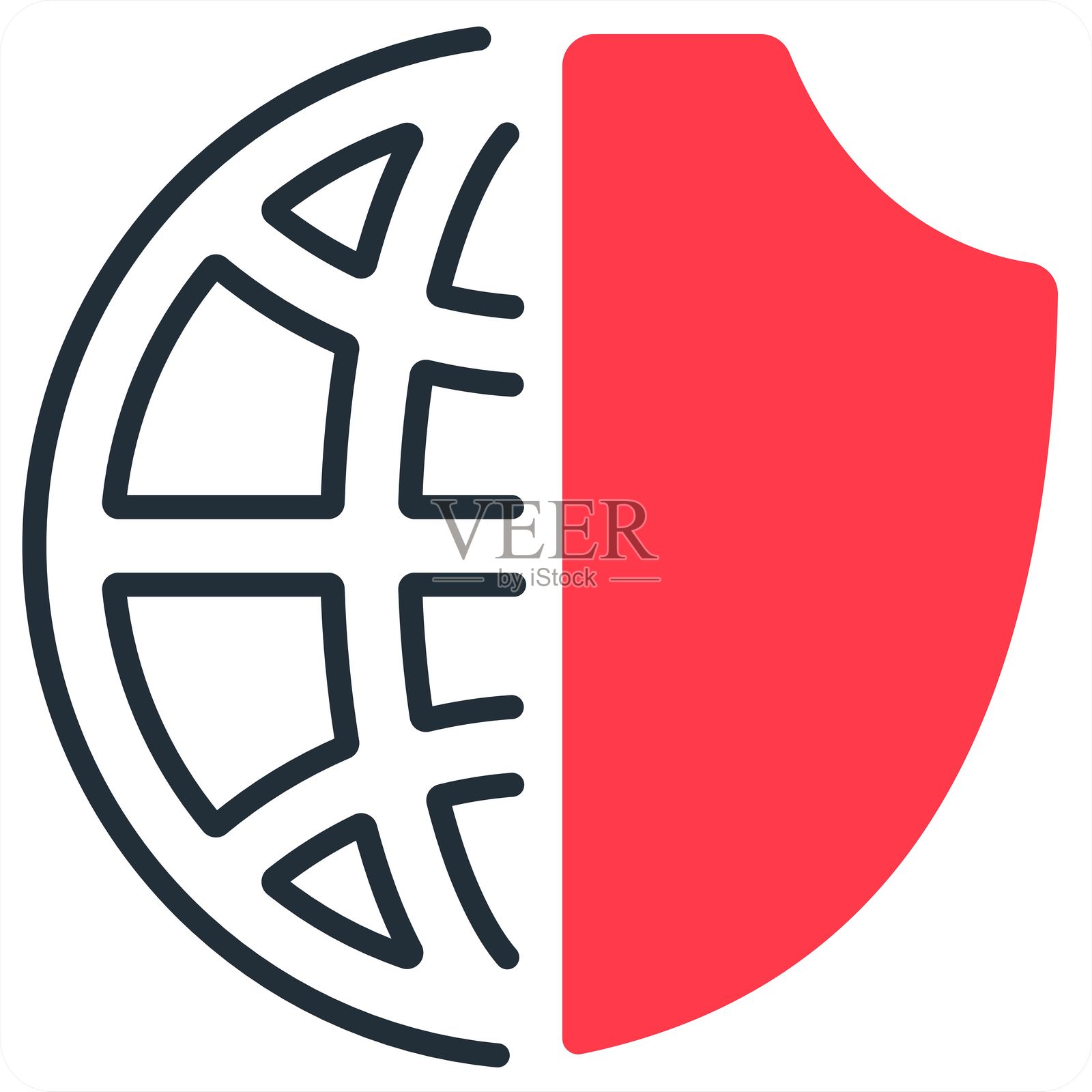 全球安全插画图片素材