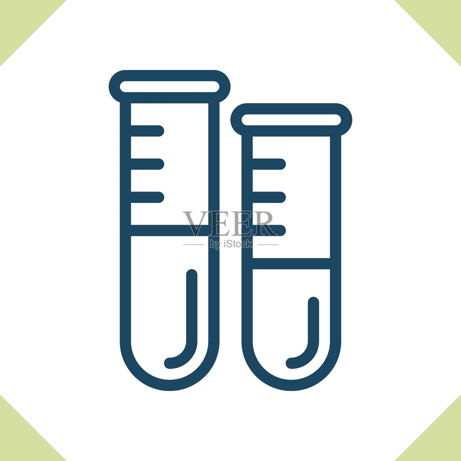 试管图标插画图片素材