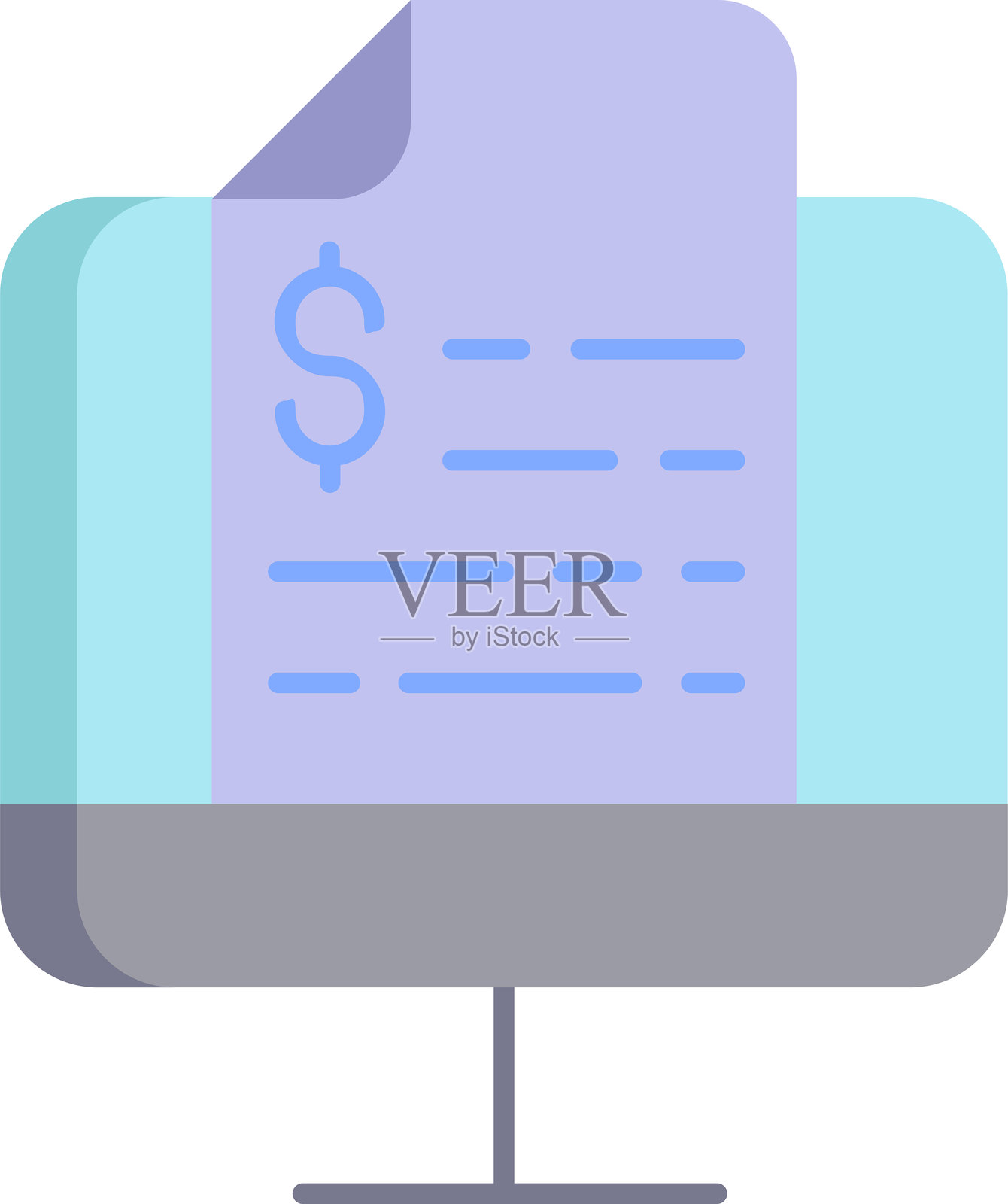 在线支付扁平图标设计插画图片素材