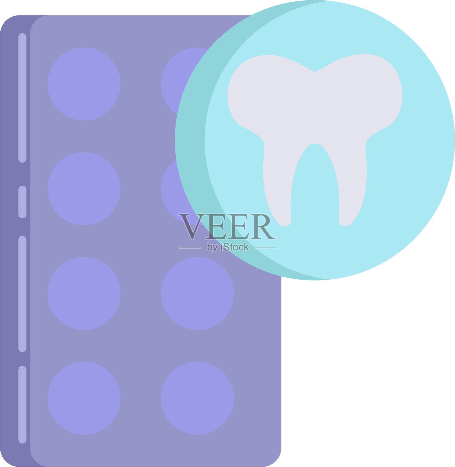 平板电脑扁平图标设计插画图片素材