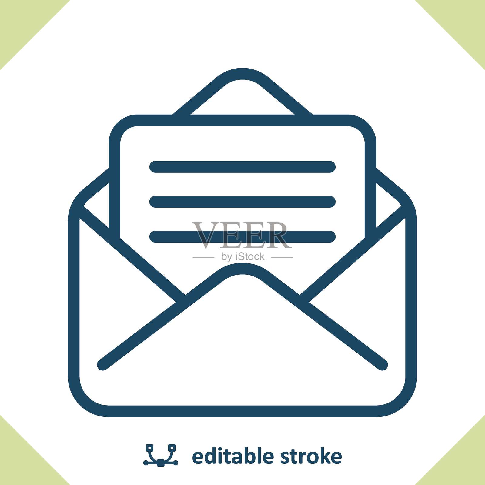 字母图标插画图片素材