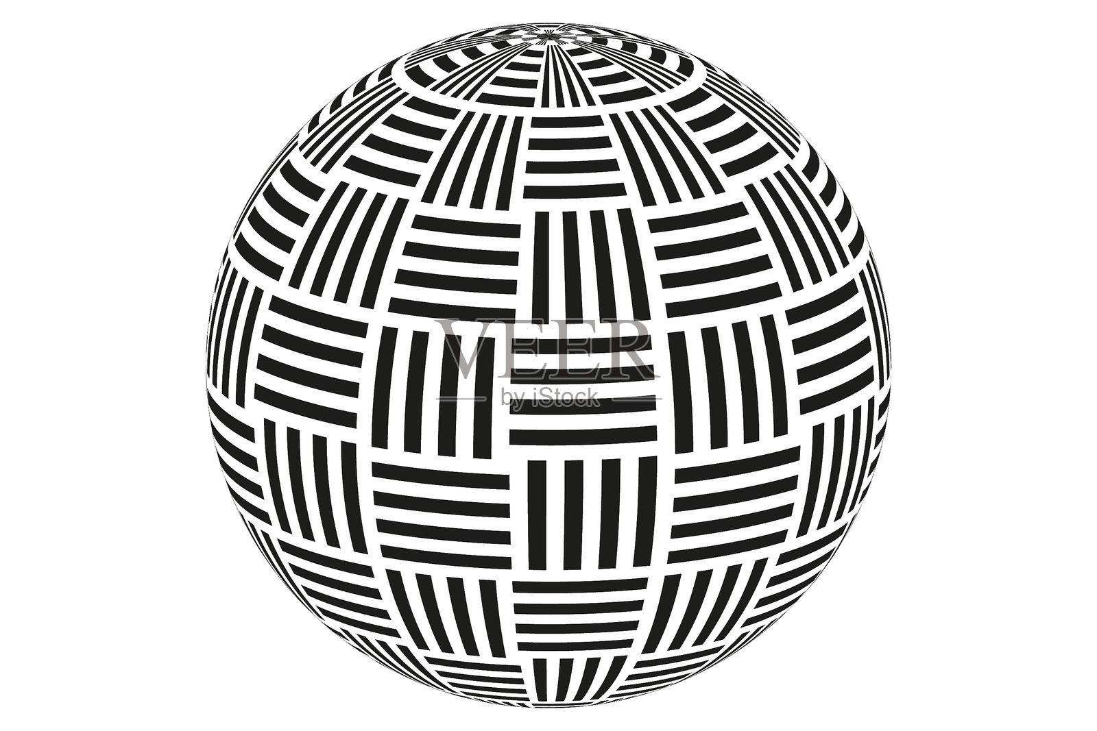 黑色线条在白色背景上的表盘设计插画图片素材