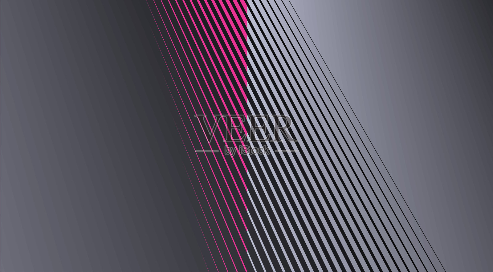 时尚的偏差网格图案设计在渐变色背景上插画图片素材