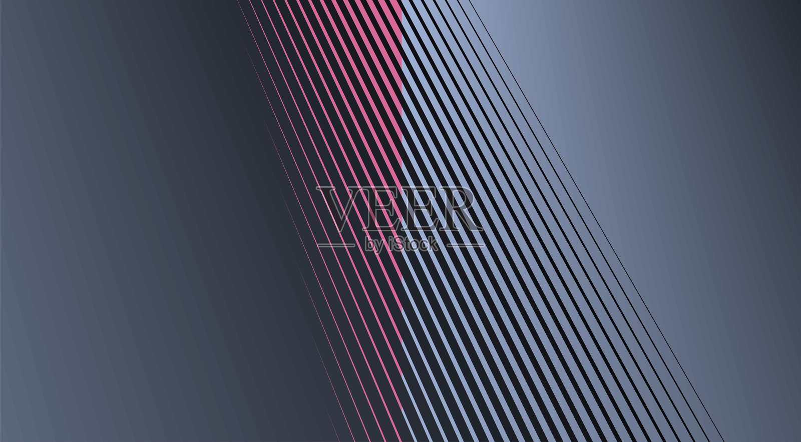 时尚的偏差网格图案设计在渐变色背景上插画图片素材