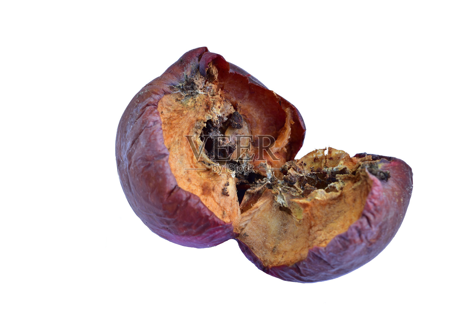 腐烂的坏苹果。照片摄影图片