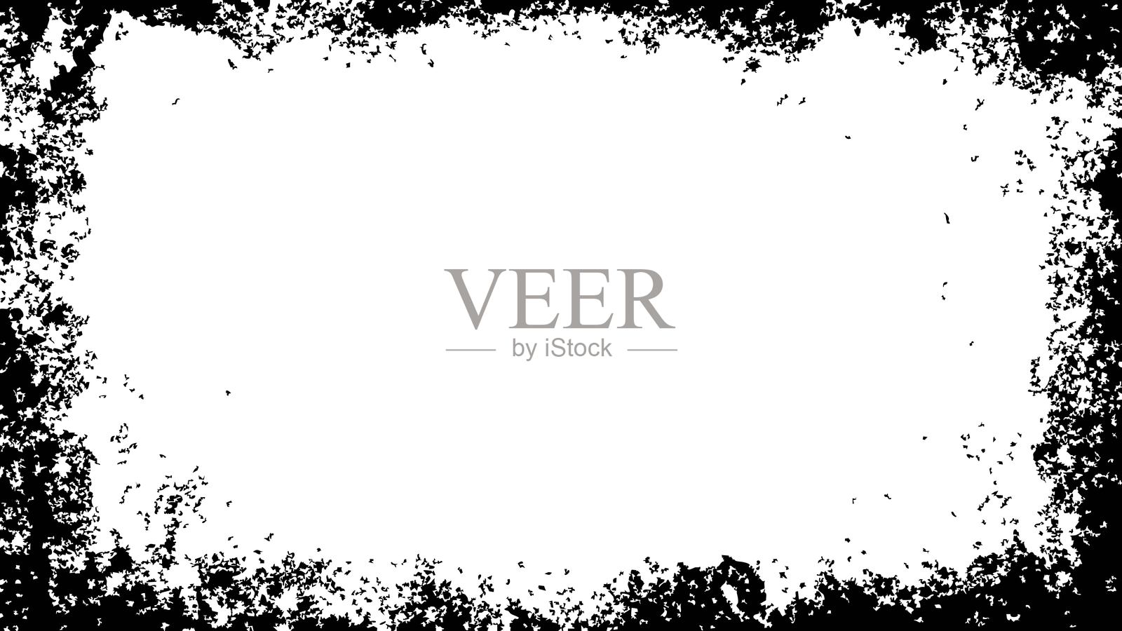 磨砂质感，纹理，框架，装饰材料，16:9尺寸插画图片素材