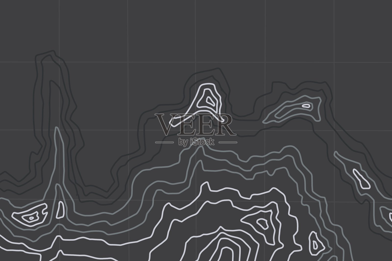 黑色地形图等高线表面壁纸插画图片素材