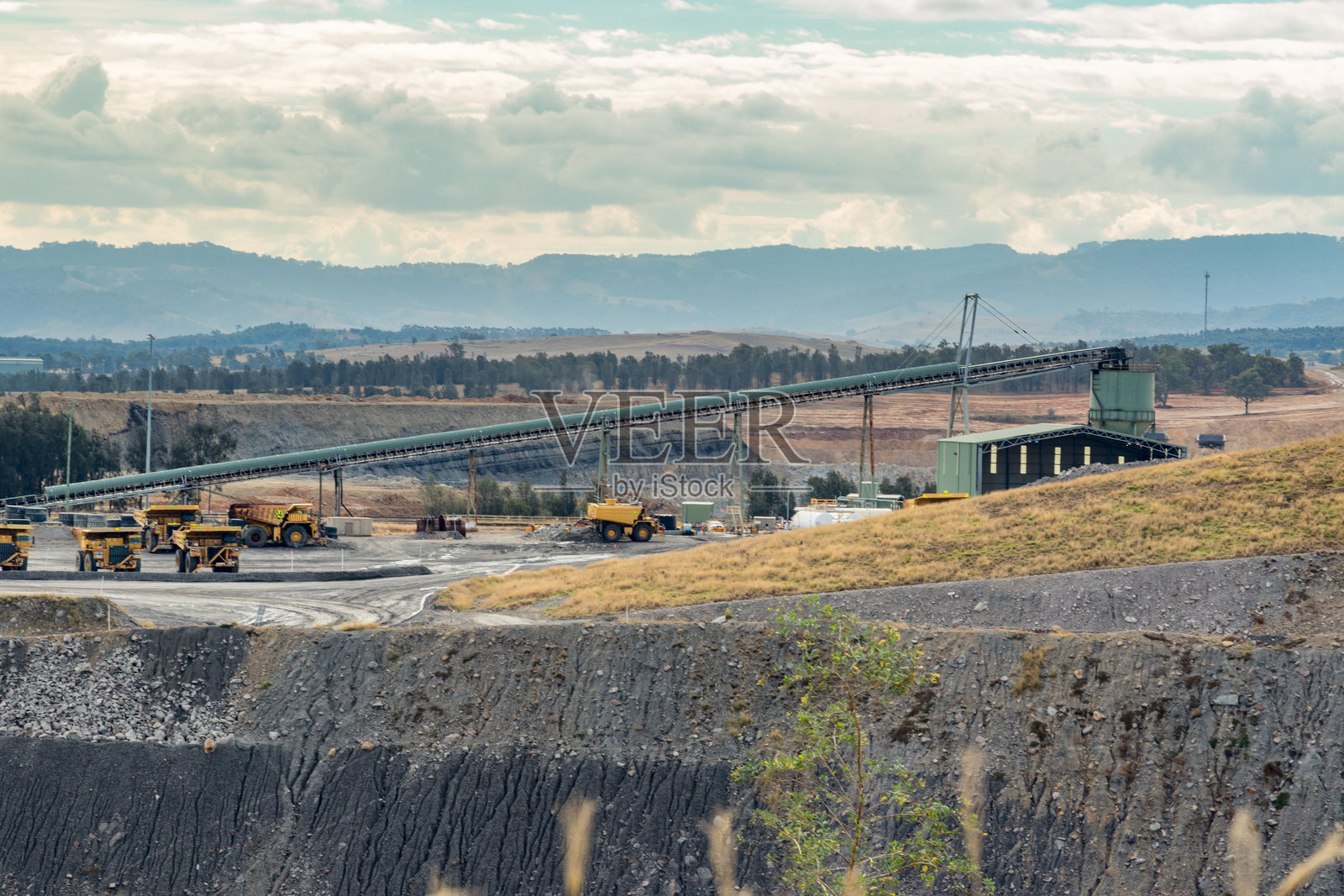 澳大利亚新南威尔士州的煤矿场景照片摄影图片