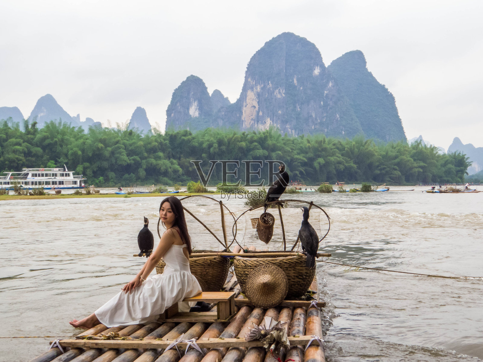 兴平古城,广西,中国照片摄影图片