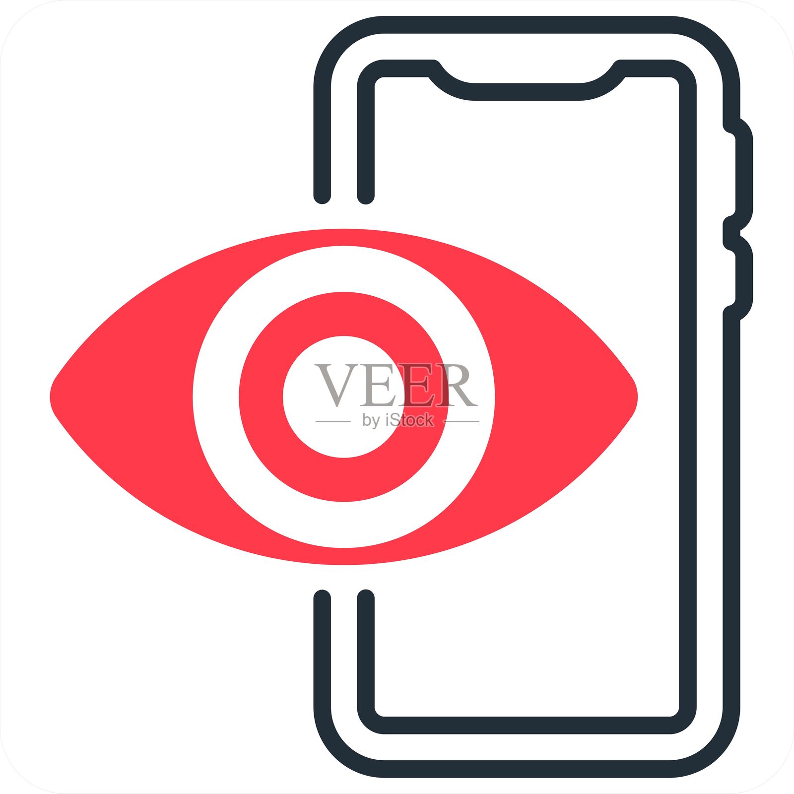 印象与广告图标概念插画图片素材