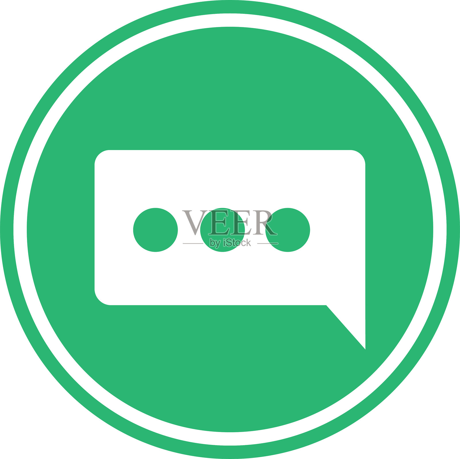 绿色按摩图标-04插画图片素材